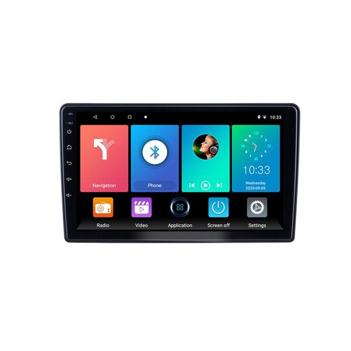 Multimédia navigációval ZT, PEUGEOT PARTNER/CITROEN BERLINGO B9 2008-2019 9-hez, Android 11, 8+6+64, 9484