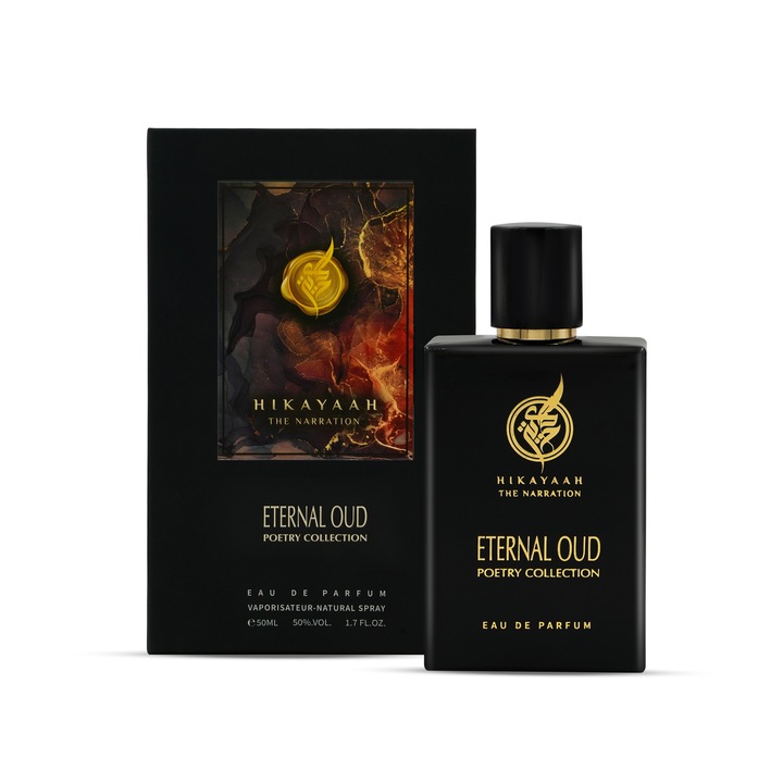 Arabic Niche parfüm, Eternal Oud, Hikayaah The Narration, unisex, EDP, 50 ml