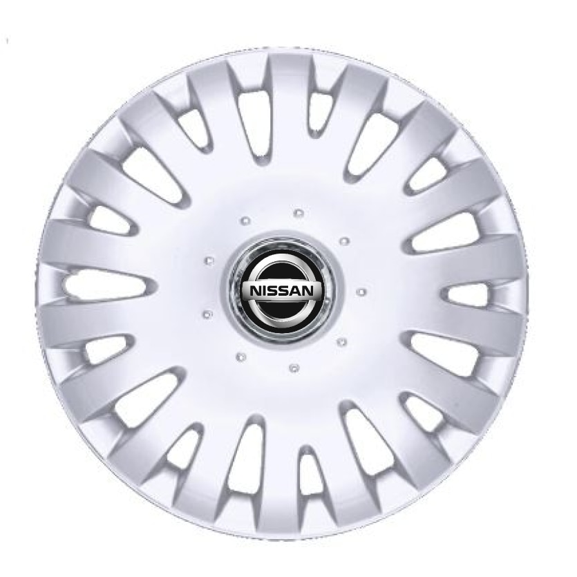 Model Roti Cap Set 4 Capace Roti ® R16, Potrivite Jantelor de 16 inch, Pentru Nissan ...