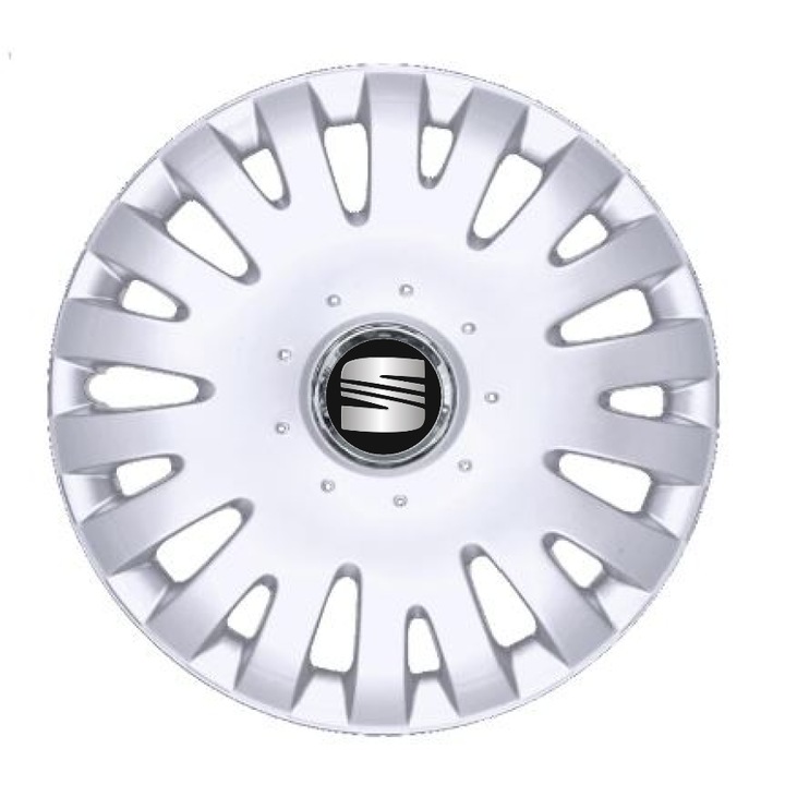 Set 4 Capace Roti Creative REY® R14, Potrivite Jantelor de 14 inch, Pentru Seat, Model 316