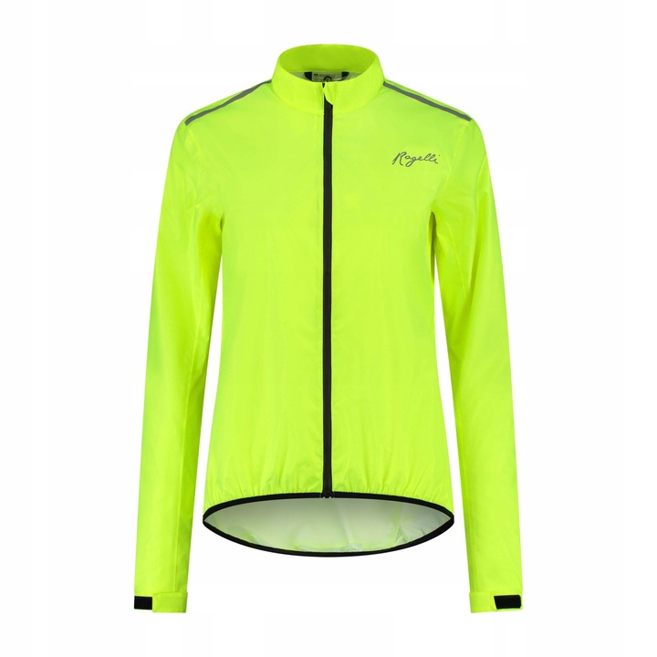 Geaca sport dama, Rogelli, Poliester, Lime, Verde lime