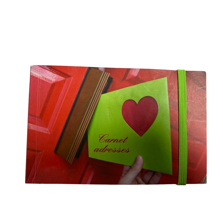 Адресник, червено със зелено, 150 х 100 мм