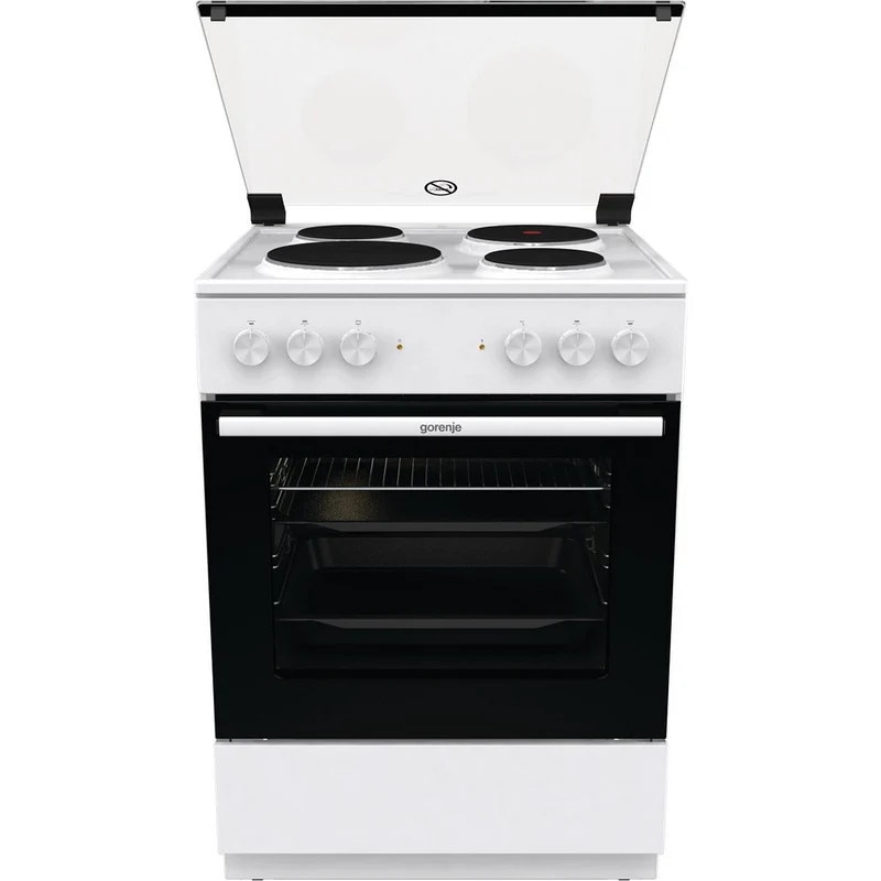 Aragaz electric, Gorenje, GE6A40WB, A, 71l, Alb