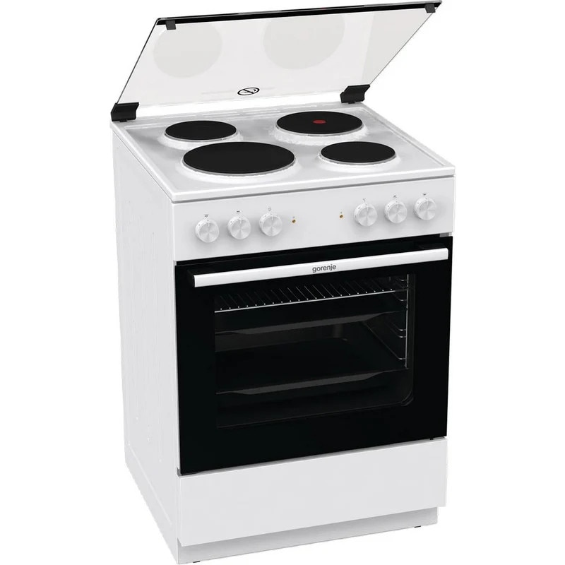Aragaz electric, Gorenje, GE6A40WB, A, 71l, Alb