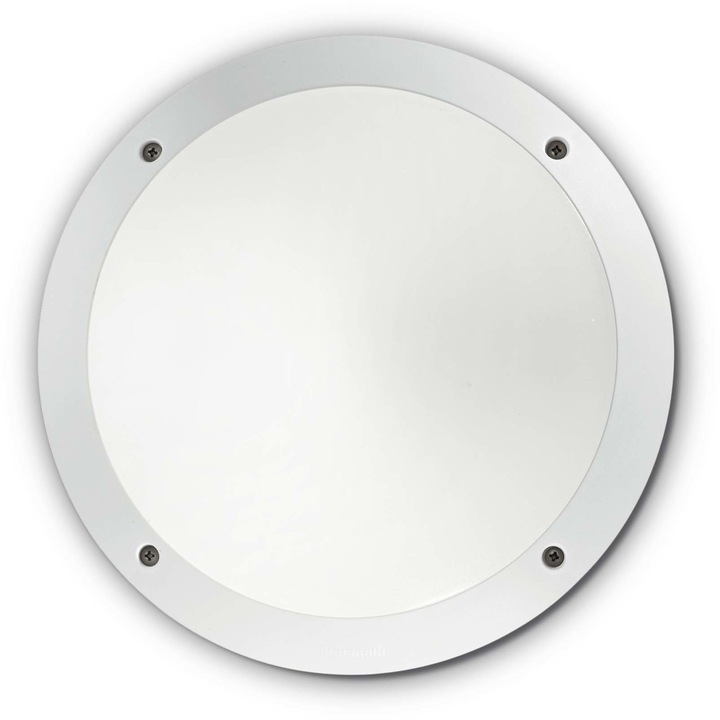 Fali lámpa Ideal Lux, Lucia, Ap1, E27, Gyanta, Fehér