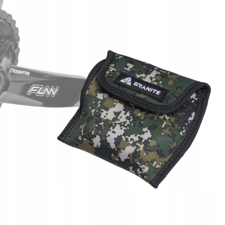 Set 2 protectoare pedale Pita Camo S, Granite, Gri/Negru