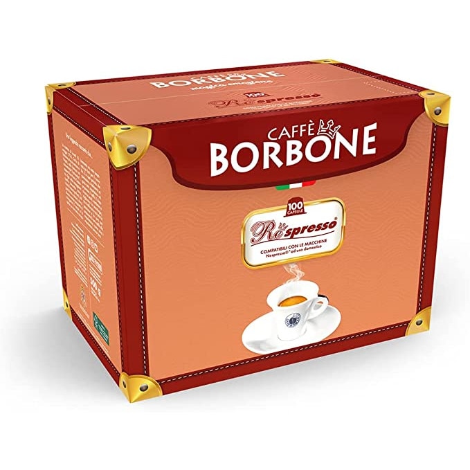 CAFFÈ BORBONE - MISCELA ROSSA - Box 50 CAPSULE COMPATIBILI ESPRESSO POINT  da 7g