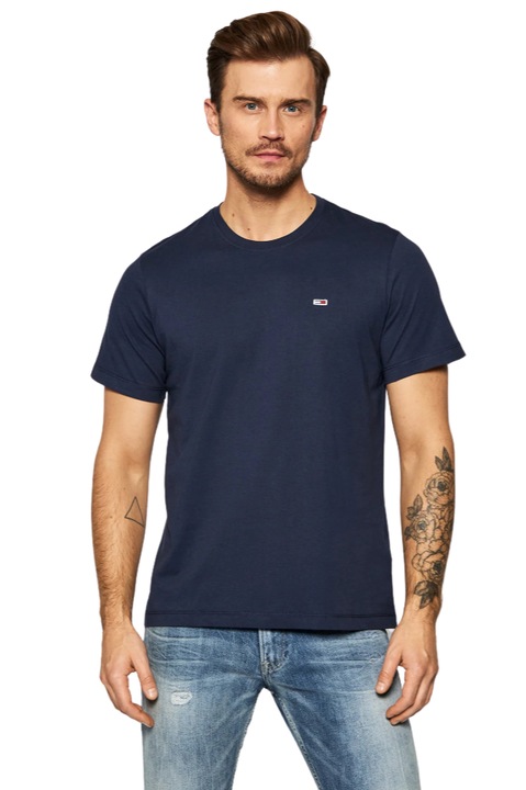Tricou Barbati, Regular Fit, Tommy Jeans, Albastru, Albastru