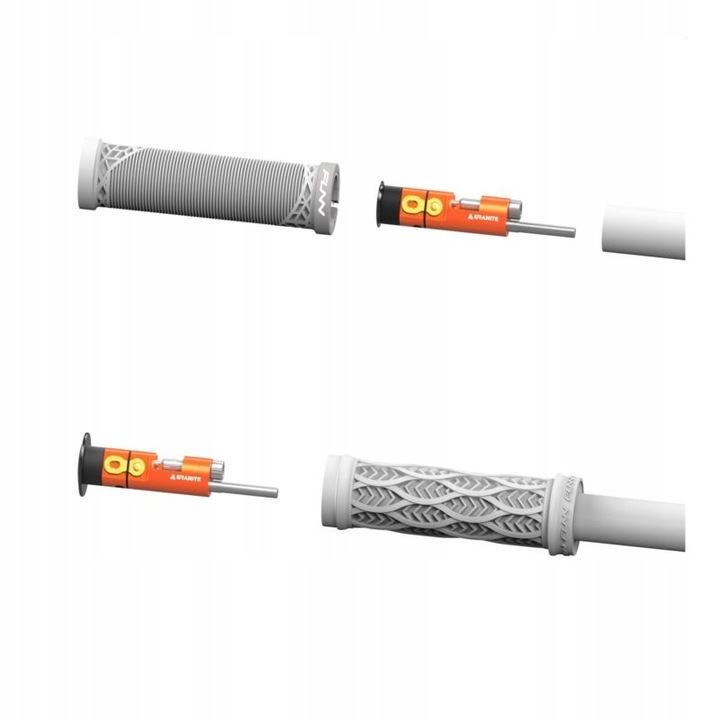 Преса за чупене на вериги, Granite, 30 x 30 x 96 mm, Оранжева