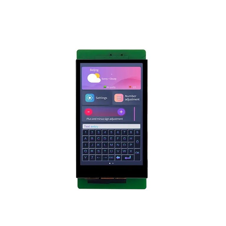 Ecran LCD, DWIN, Touch, 3.5", 480x800, Negru