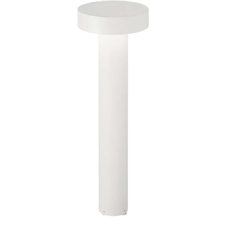 Градинска лампа, Ideal Lux, Метал, 20,5 х 60 см, Бяла