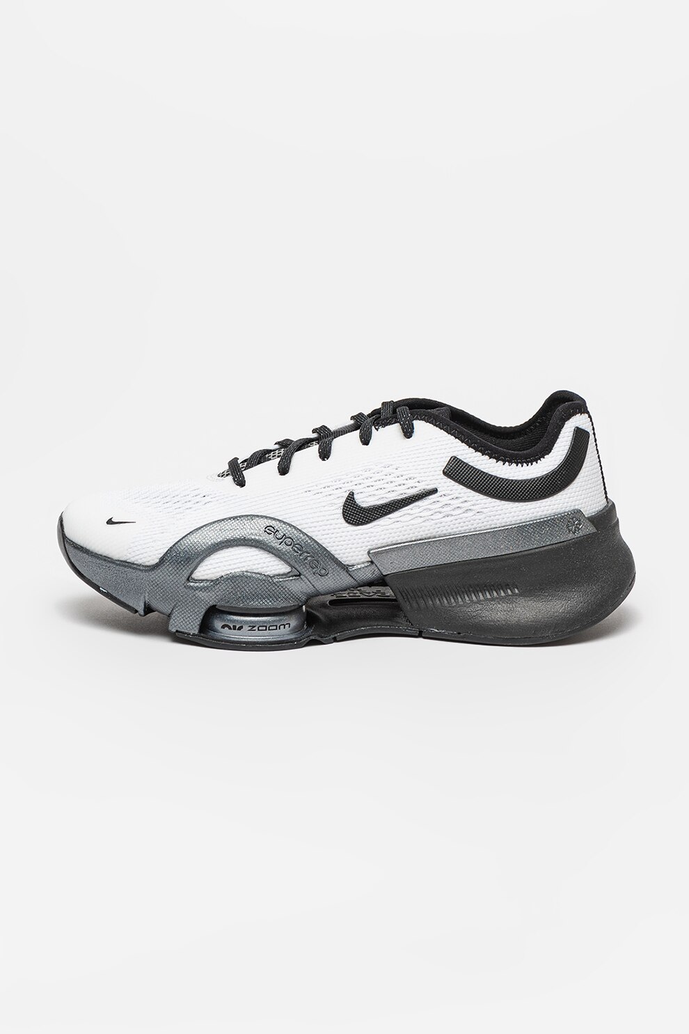 Nike, Pantofi de fitness Zoom Superrep 4, Negru, Alb, 9