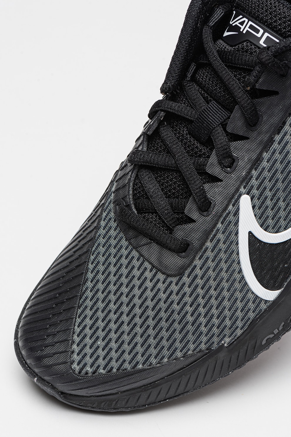 Nike, Pantofi pentru tenis Court Air Zoom Vapor Pro 2, Negru, Alb