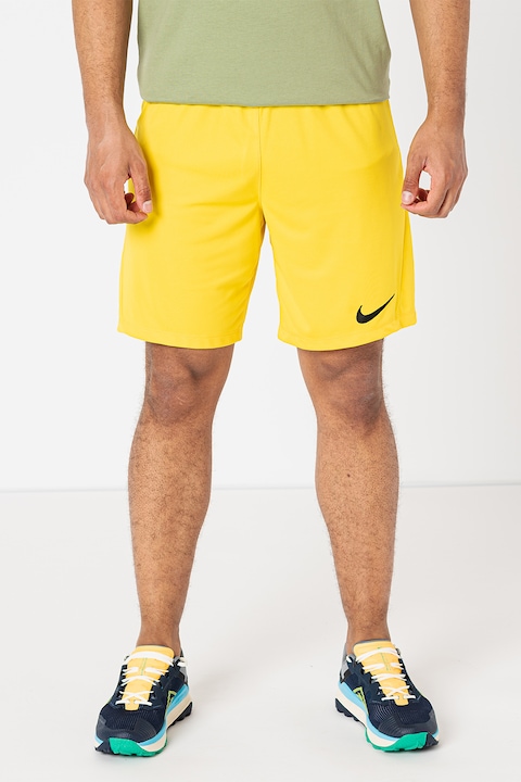 Nike, Pantaloni scurti cu talie elastica pentru fotbal Park III, Galben