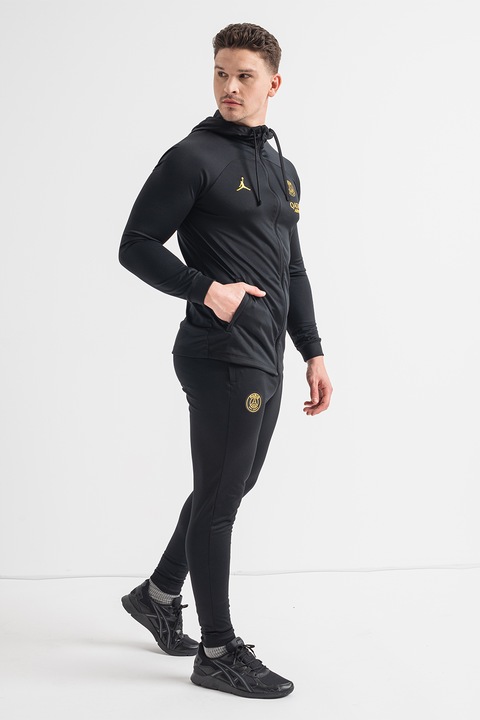 Nike, Футболен екип с лого, Жълт/Черен/Тъмносин