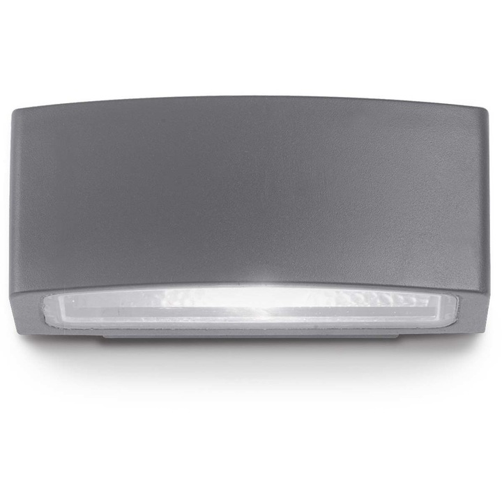 Стенна лампа Ideal Lux Andromeda, E27, 60W, 220x85x120 мм, Сив