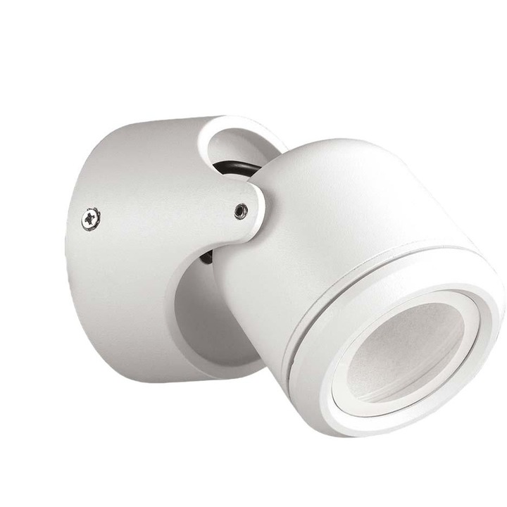 Spotlámpa, Ideal Lux, Fém, 9 x 11 x 11,5 cm, Fehér