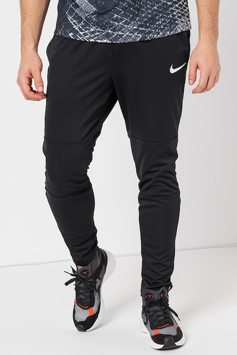 Nike, Pantaloni cu talie elastica pentru fotbal Park20, Negru