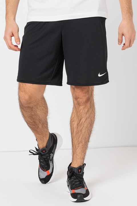 Nike, Pantaloni scurti cu tehnologie Dri-FIT pentru fitness Totality, Negru