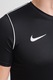 Nike, Tricou cu decolteu rotund, pentru fotbal Park 20, Alb/Negru
