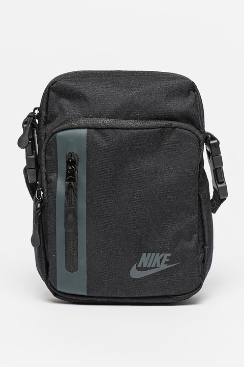 Nike, Унисекс чанта Elemental с лого, Черен