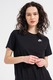 Nike, Tricou cu decolteu la baza gatului Sportswear Club Essentials, Negru, M