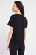 Nike, Tricou cu decolteu la baza gatului Sportswear Club Essentials, Negru, M