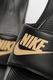 Nike, Чехли Victori с лого, Златист/Черен