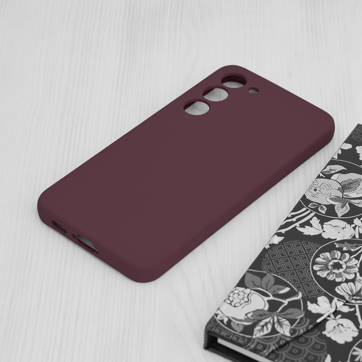 Кейс за Samsung Galaxy S23 Plus, Techsuit Soft Edge Silicone, Plum Violet
