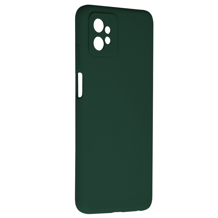 Капак за Motorola Moto G32 силиконов кейс зелен