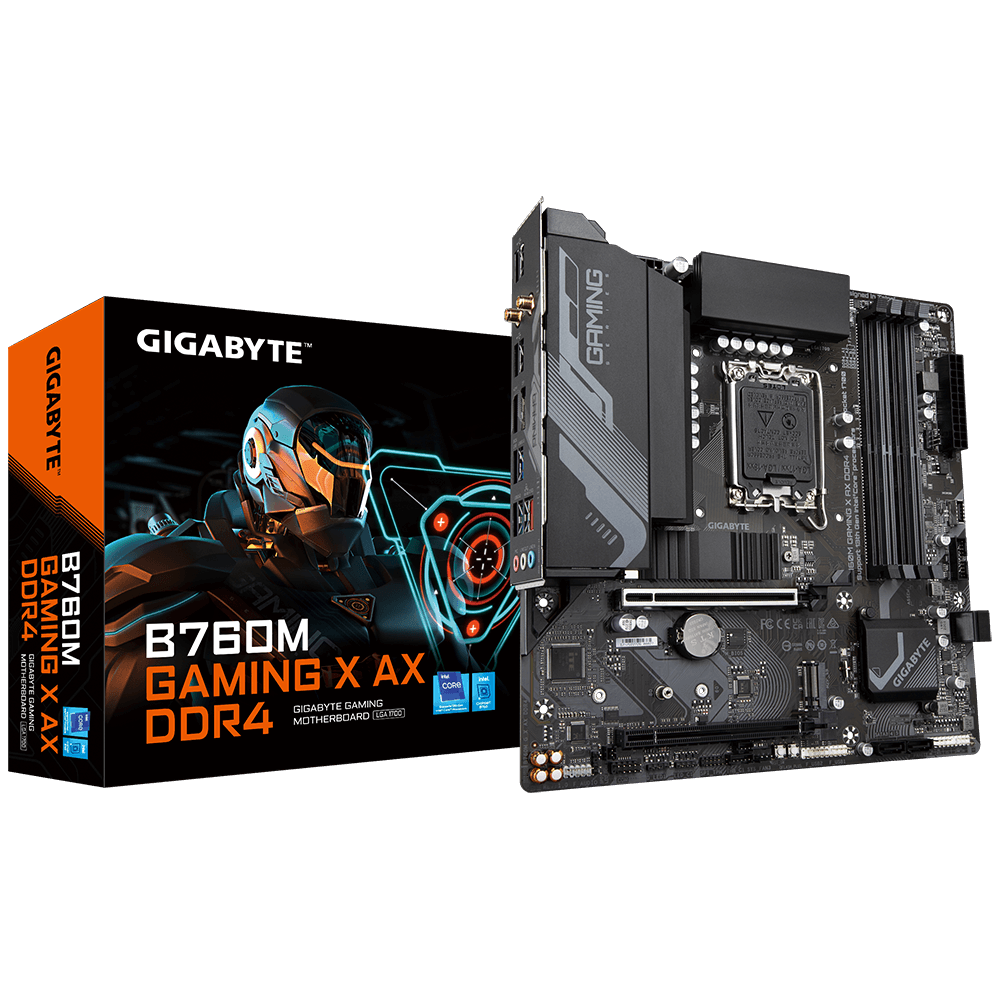 Placa de baza Gigabyte B760M GAMING X AX DDR4, Socket 1700