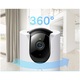 Camera de supraveghere Smart TP-Link Tapo C225 cu Pan/Tilt 360 grade, 4MP, 2K QHD 2560x1440, Utilizare Baby Monitor Wireless Audio Video, Night Vision cu infrarosu - Senzor Starlight, Detectarea smart a miscarilor, Two-Way Audio, Alarma sonora si luminoas