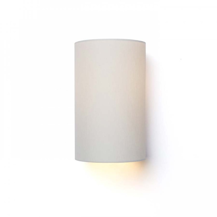 Аплик, RENDL, PVC/Текстил, 230 V, E27, 28 W, Светло сив