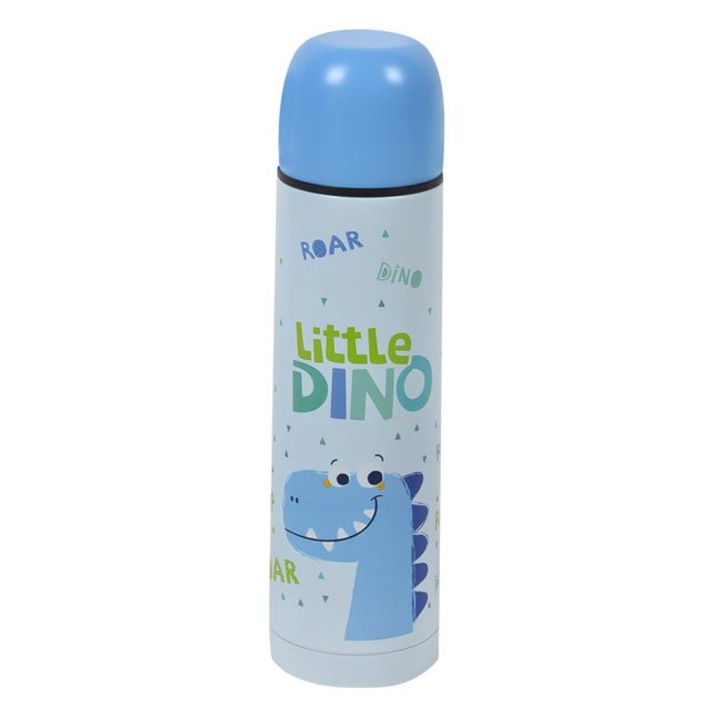 Sticla termos metalica Little Dino pentru bauturi, izoterm, 500 ml