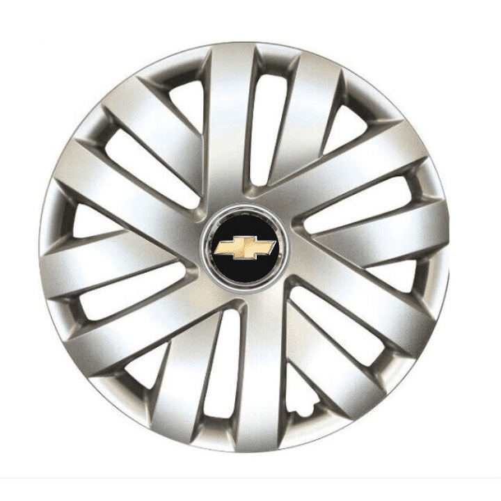 Комплект от 4 капачки за джанти Creative REY® R16, подходящи за 16-инчови джанти, за Chevrolet, модел 409