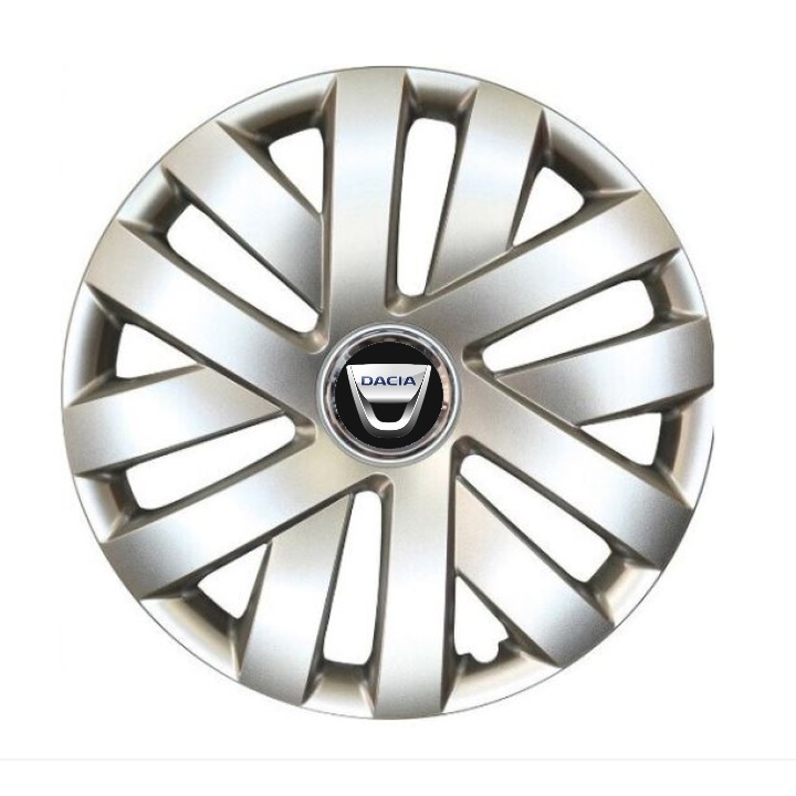 Тасове за джанти Creative REY®, R15, Подходящи за 15 инчови джанти, За Dacia, Модел 315, Комплект от 4