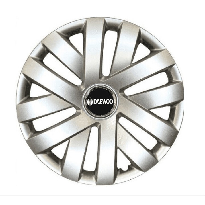 Комплект от 4 капака за джанти Creative REY® R16, подходящи за 16-инчови джанти, за Daewoo, модел 409