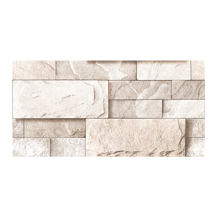 Placa murala portelanata 1009, 30 x 60, mata, 0.9 mp/cutie