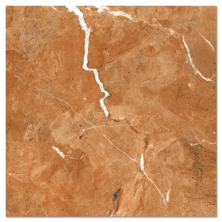 Gresie portelanata rectificata Marbela Brown, 60X60, lucioasa, 1.44 mp/cutie