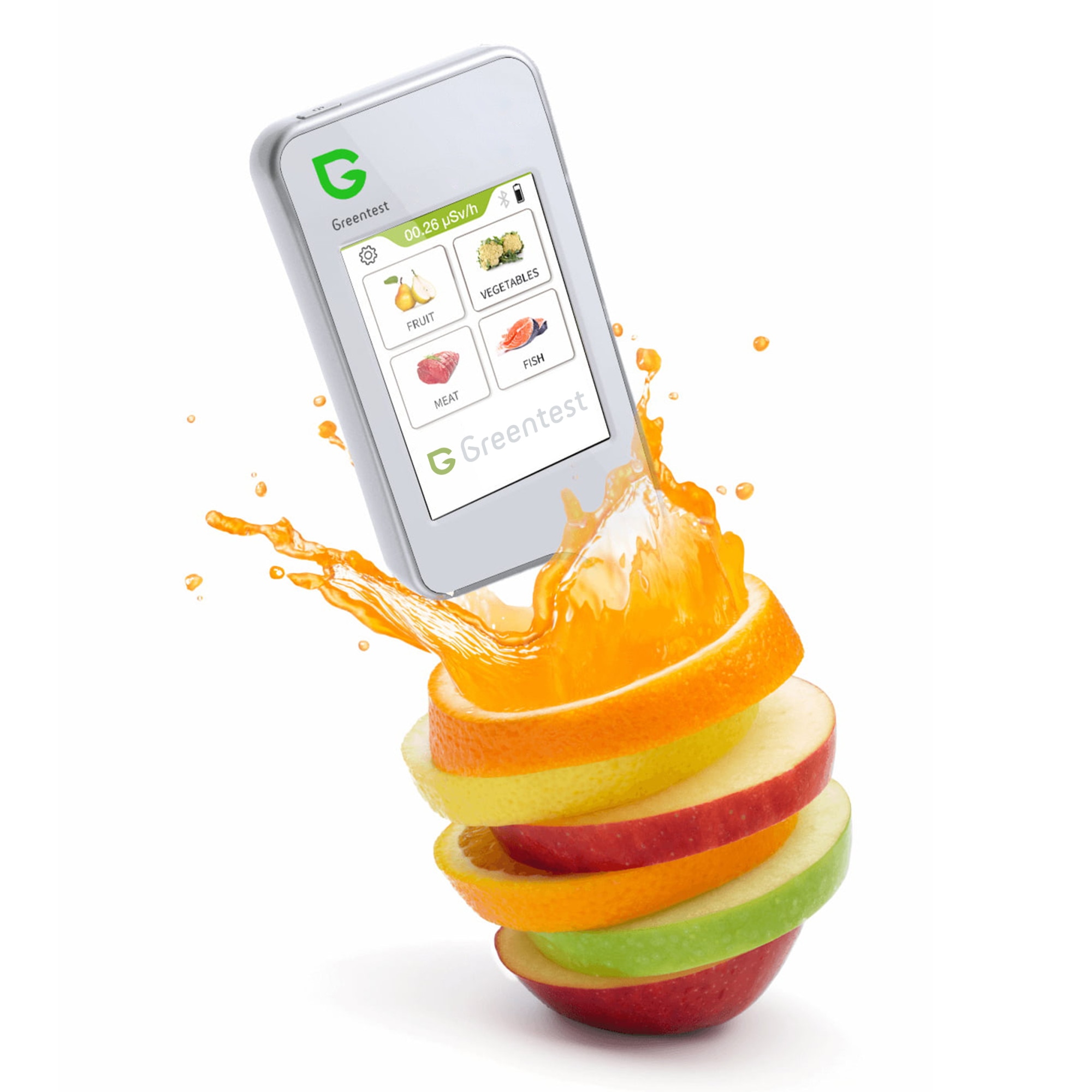 Tester digital de concentratie a nitratilor din fructe, legume si carne ...