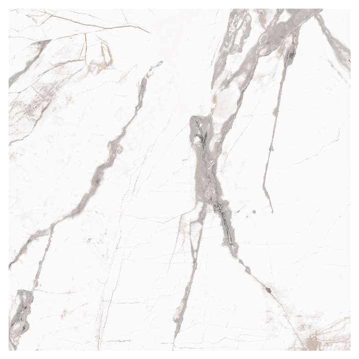 Gresie Norway White, 45 x 45, 1.42 mp/cutie