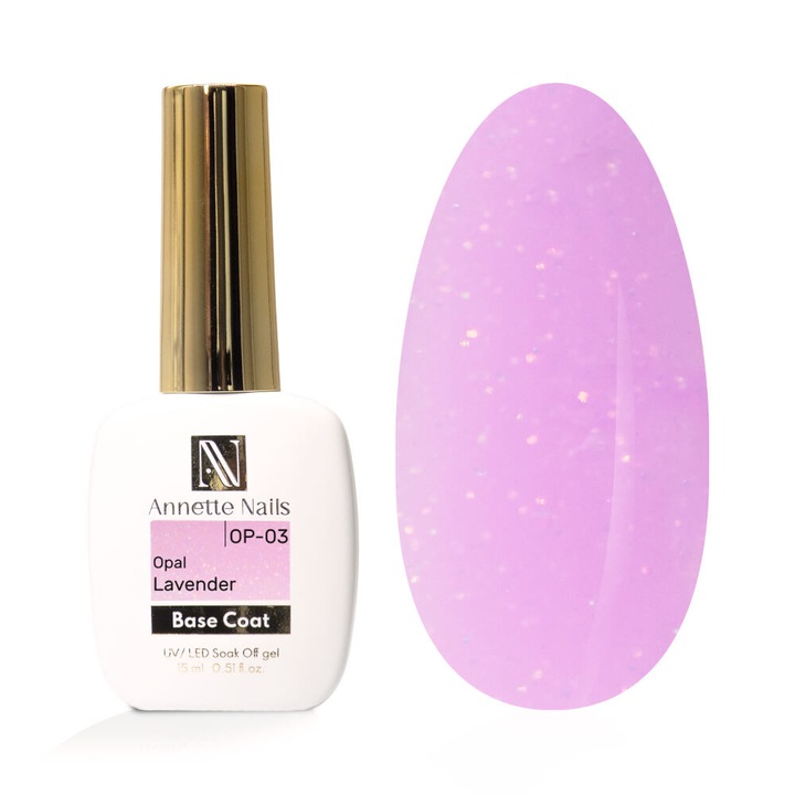 Baza Rubber AnnetteNails Opal Lavander OP-03
