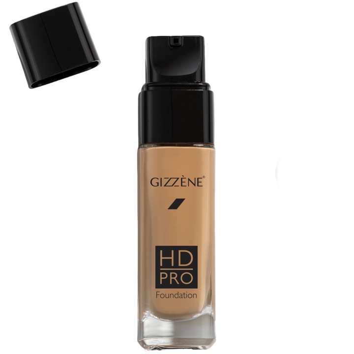 Fond de ten lichid Gizzene HD PRO Foundation PF25 Bisque, 30 ml