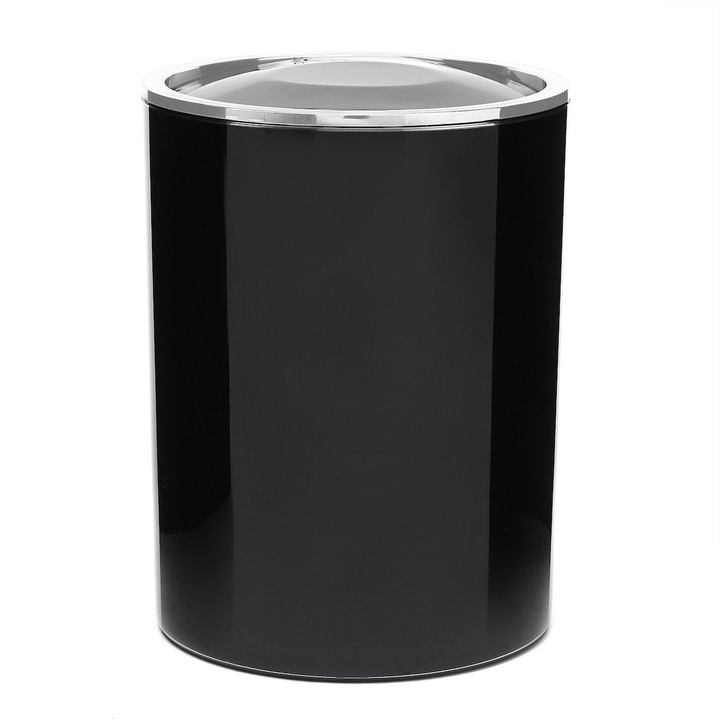 Szemetes, SIKO, 5 l, antracit, KOSPLASTCE