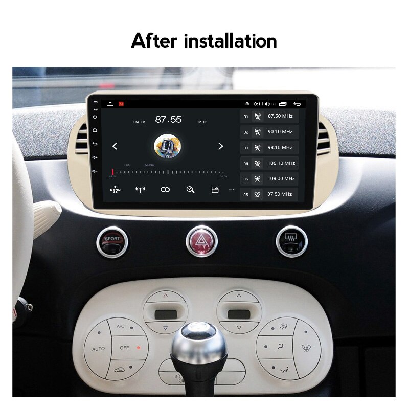 Fiat 500 Navi Nachrsten