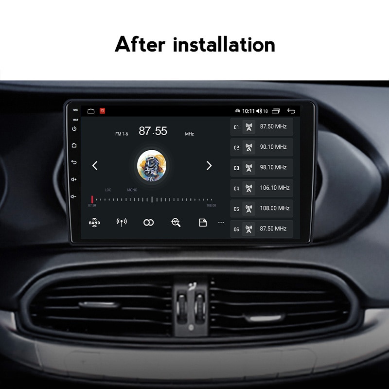 7 Android Car Radio For FIAT TIPO EGEA 2015-2018 Auto UNIT Multimedia  Stereo GPS CarPlay Player