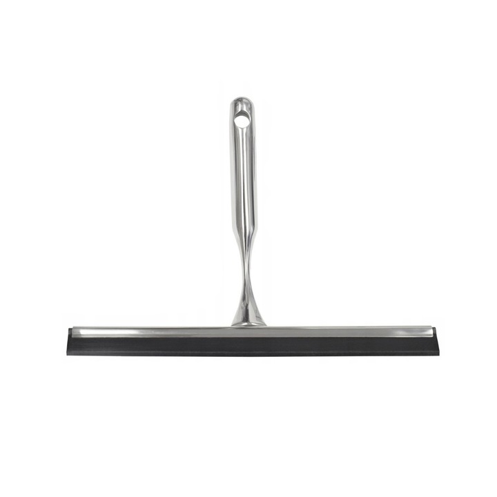 Racleta pentru geam, cu maner din inox, Dimensiune 24x5,5x18 cm, Sepio