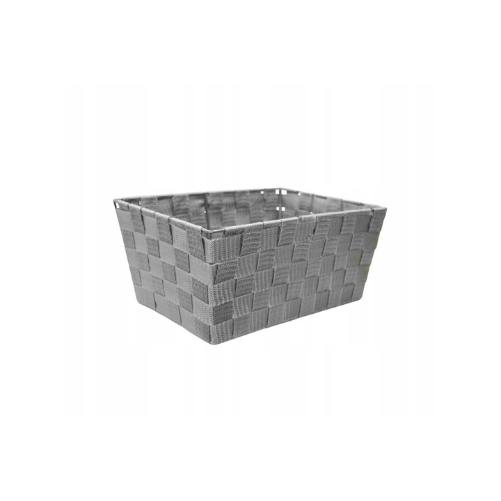 Cos organizator pentru cosmetice, gri, 30x20x13 cm, Sepio