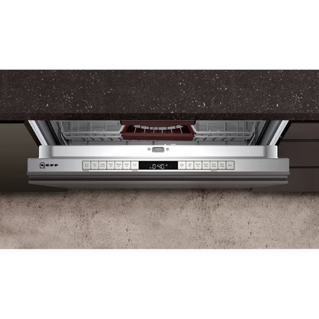 Masina de spalat vase NEFF 1S155HVX15E complet incorporabila N50, 60 cm, Remote Monitoring and Control, Info Light, Chef7, Home Connect, Aqua, Clasa E