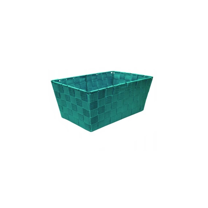 Cos organizator pentru cosmetice, verde, 30x20x13 cm, Sepio